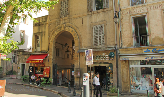 Aix-en-Provence passage agard
