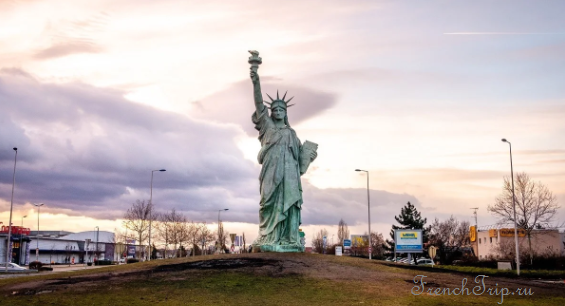 Статуя свободы в Кольмаре - монументы и памятники Кольмара, путеводитель по Кольмару, достопримечательности Кольмара, что посмотреть в Кольмаре
