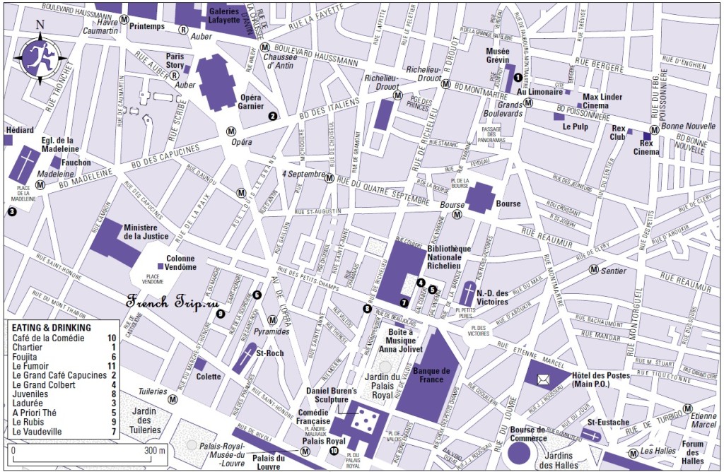 Карта квартала Grand Boulevards в Париже с достопримечательностями, скачать бесплатно Карты Парижа, карта Парижа, достопримечательности Парижа на карте, что посмотреть в Париже, карта Монмартра, карта Маре, Карта Монпарнаса, Карта центра Парижа, путеводитель по городу Париж