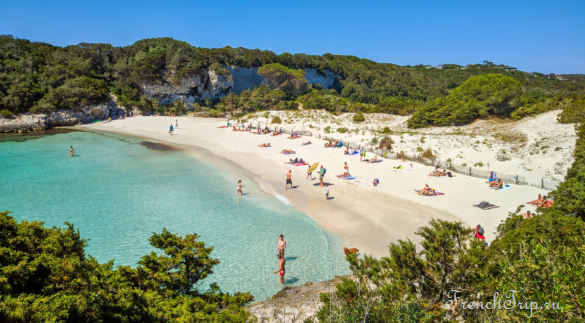 Plage du petit Sperone, Bonifacio достопримечательности Бонифачо Пляжи Бонифачо