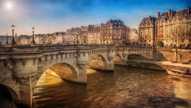 Pont Neuf Paris Достопримечательности Парижа