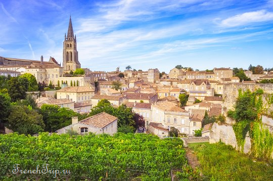 Saint-Emilion /Сент-Эмильон, Аквитания, Франция -что посмотреть в окрестностях Бордо, виноградники Бордо. Как добраться, расписание, что посмотреть в городе