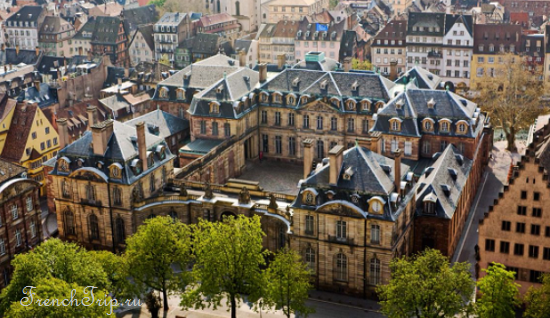 Palais Rohan Музеи Страсбурга, достопримечательности Страсбурга, что посмотреть в Страсбурге, путеводитель по Страсбургу, город Страсбург, Эльзас