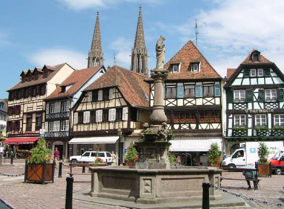 obernai, Alsace - Винная дорога Эльзаса