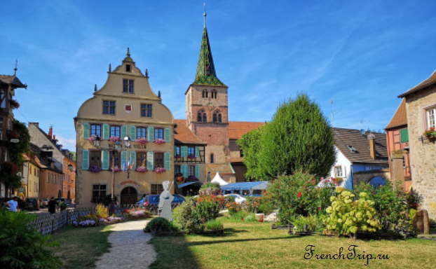 Turckheim (Туркхайм), Эльзас - путеводитель, что посмотреть вокруг Кольмара и Страсбурга, самые красивые города и деревни Эльзаса. Окрестности Кольмара.