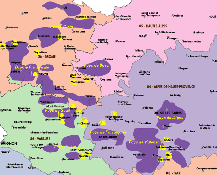 Lavender Map