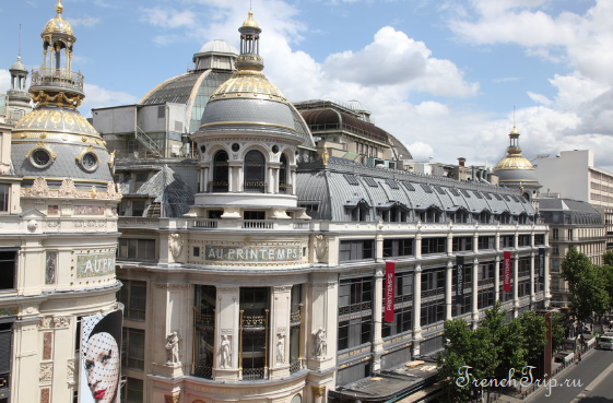Shopping Printemps paris шоппинг в Париже