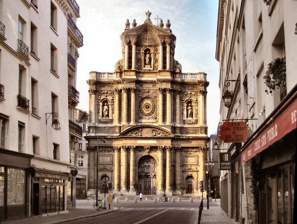 Saint-Paul-Saint-Louis, Церкви Парижа, достопримечательности Парижа, Париж, путеводитель по Парижу, что посмотреть в Париже