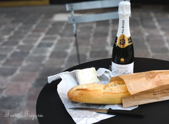 Reims-champagne-baguette Дегустация шампанского