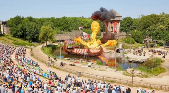 Puy du Fou theme park in France for kids