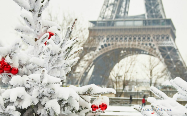 Winter France Paris