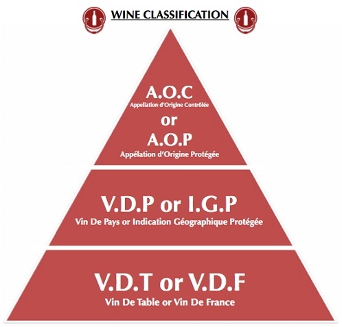 Классификация французского вина, виды французского вина, лучшие французские вина, как определить по этикетке качество вина, что значит AOC, французские вина, французское вино,