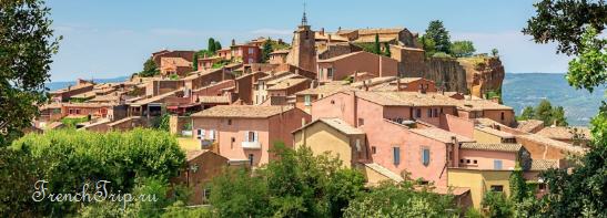 Rousillon, Provence, France 10 лучших деревень департамента Воклюз