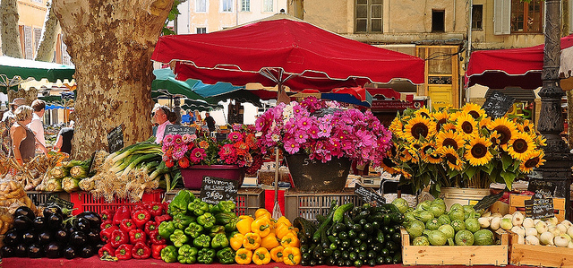 Рынок в Экс-ан-Провансе - Расписание рынков в Провансе