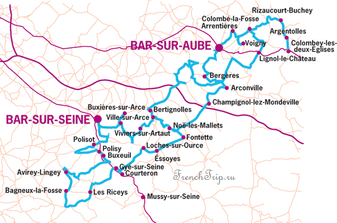 Дорога шампанского - Route Touristique Du Champagne