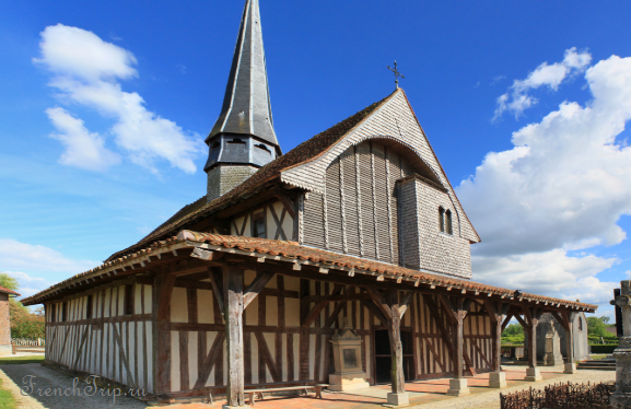 Route des Eglises à pans de bois de Champagne - eglise bailly-le-franc