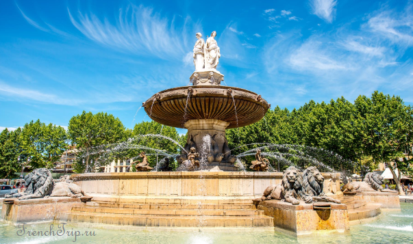 Aix-en-Provence fountains