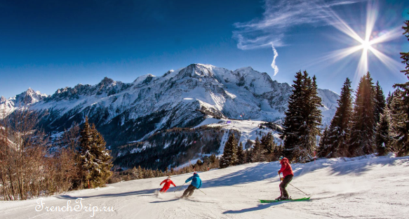 Путеводитель по Шамони-Монблан, как добраться в Шамони, достопримечательности Шамони Les Houches Slopes Ski Resort Chamonix