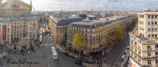 paris Boulevard Haussmann - Площади и улицы Парижа