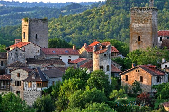 Cardaillac (Кардаяк), Окситания, в окрестностях Тулузы, самые красивые деревни Франции