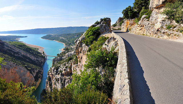 1) Gorges du Verdon - 10 лучших ущелий Франции, самое красивое ущелье во Франции