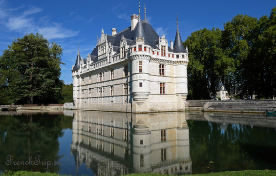 Azay-le-Rideau (Азе-ле-Ридо), Château Azay-le-Rideau - замок Азе-ле-Ридо