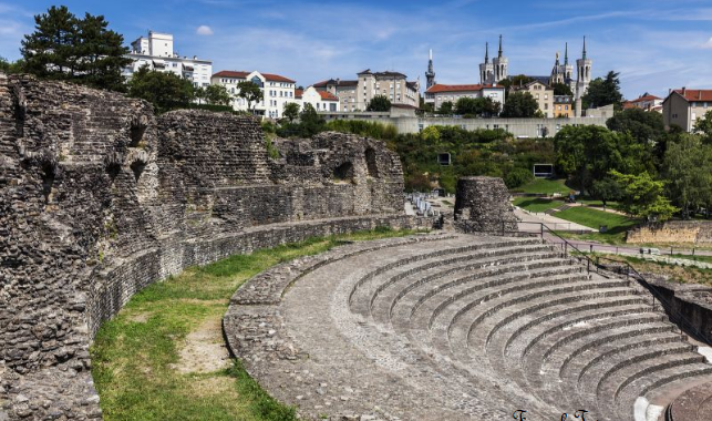 Lyon roman ruins