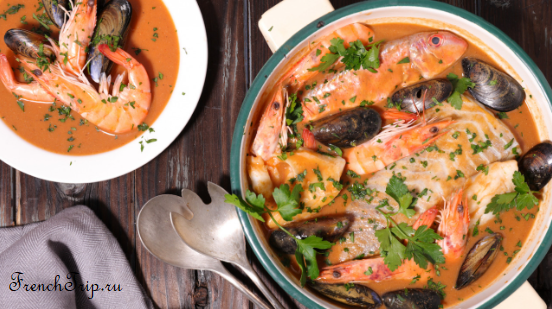 Cotriade Bretonne - бретонский рыбный суп - кухня Бретани, рыбное жаркое, традиционные блюда Бретани, бретонская кухня, французский рыбный суп