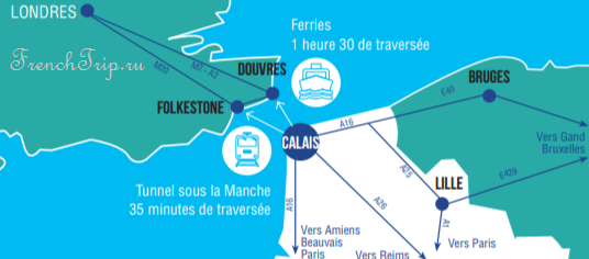 Calais-location-map