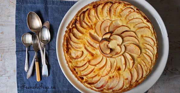 Традиционные блюда Нормандии - яблочный пирог