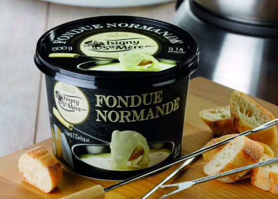 Normandie cuisine traditional dish Fondue normande