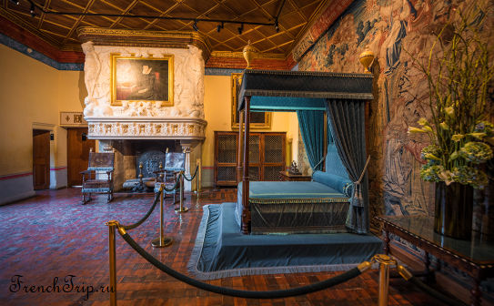 Спальня дианы де Пуатье, замок Шенонсо