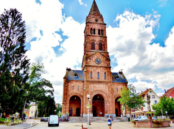 Munster, Alsace_church