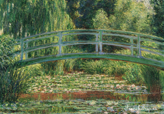 Paris Musee de l Orangerie Japaniese bridge Giverny Claud Monet
