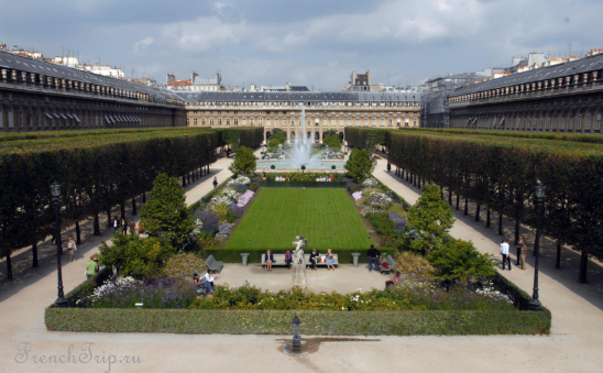 Paris Palais Royal Garden Сады Пале Рояль Париж
