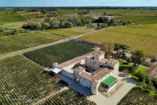 Bordeaux vineyards wine routes, Винные маршруты Бордо - карта - виноградники Бордо - wine Sauternes AOC - вина Сотерн- Шато Сотерн - Château Lafaurie-Peyraguey 1