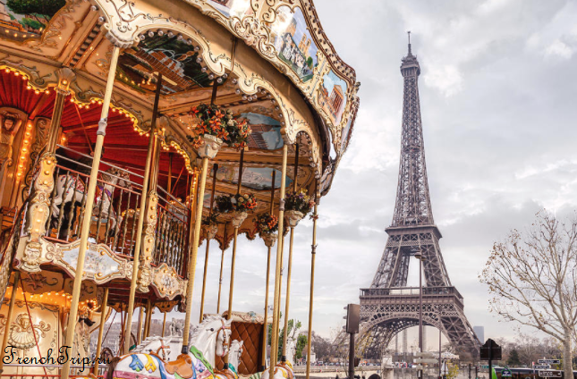 Paris Caroussel kids attractions Eiffel tower