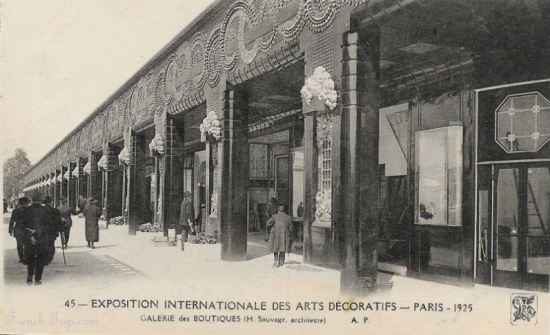 Exposition Internationale des Arts Décoratifs Paris 1925 Art-Deco pavillions