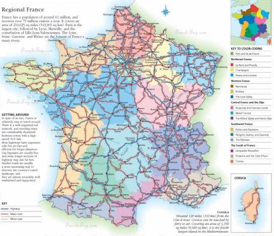 Гид по регионам Франции: что где смотреть?