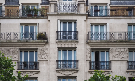Art Deco building in Paris