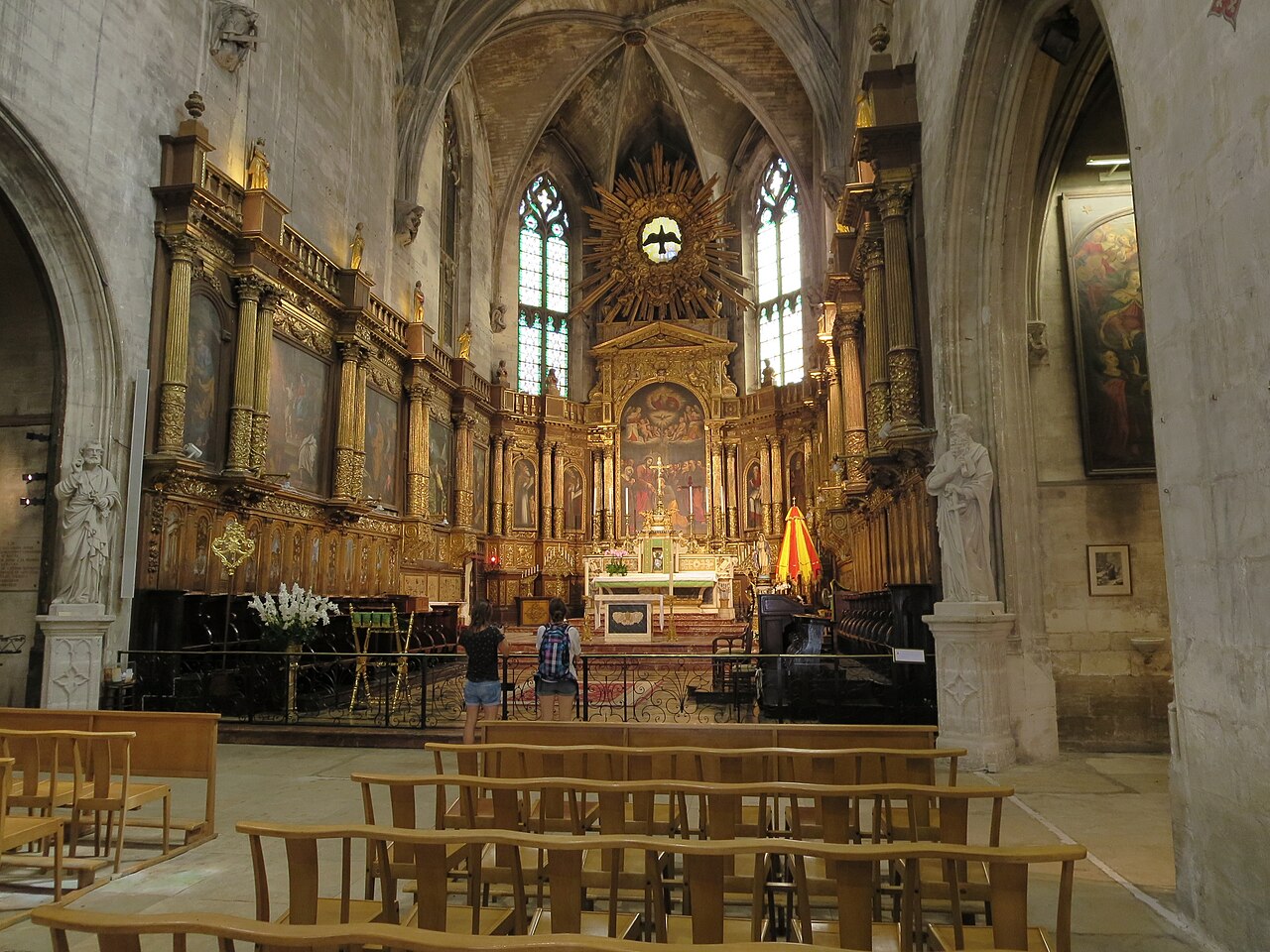 Eglise Saint Pierre Церковь Сен Пьер (Basilique Saint-Pierre d'Avignon) 