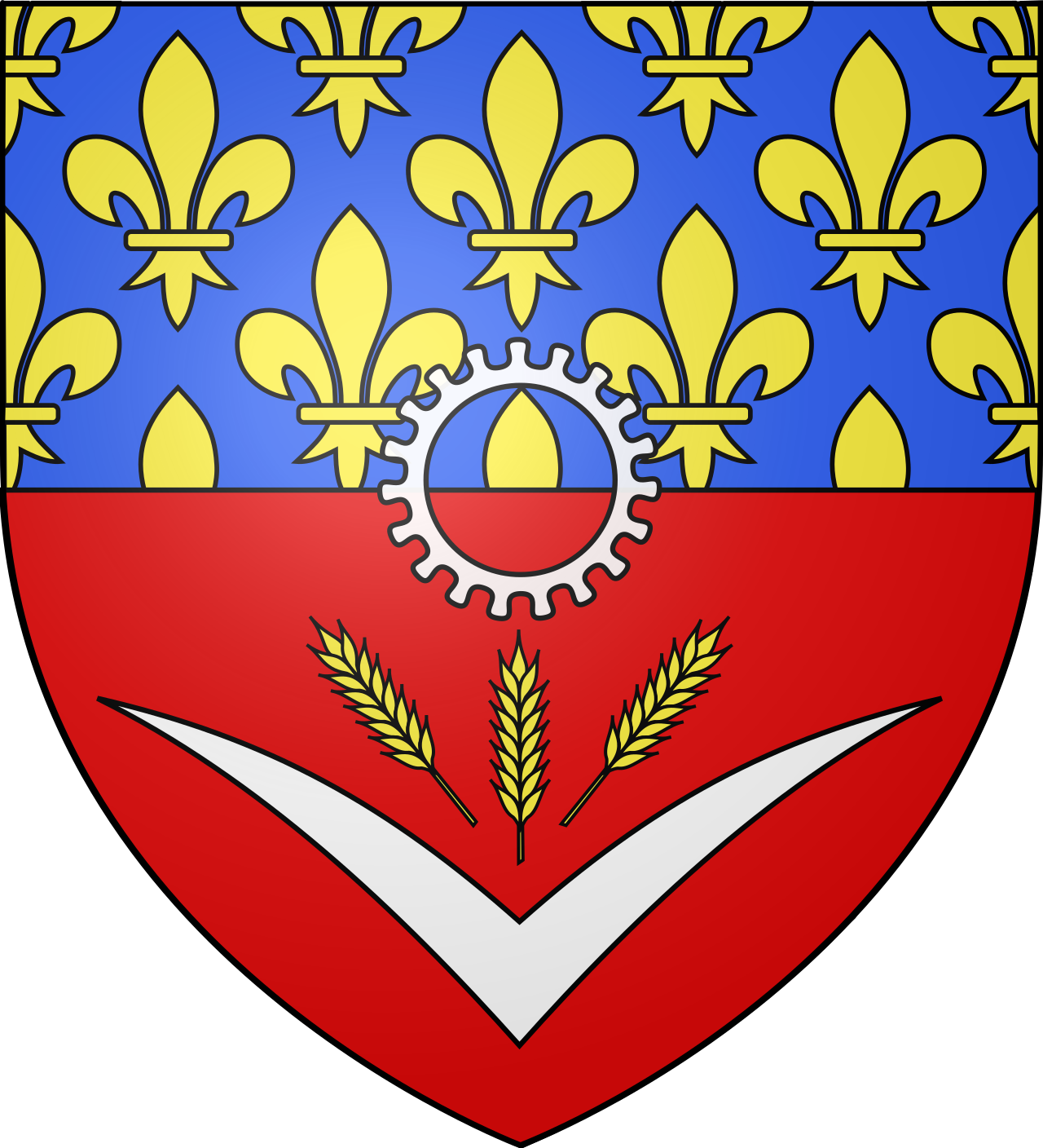 Blason département fr Seine-Saint-Denis.svg