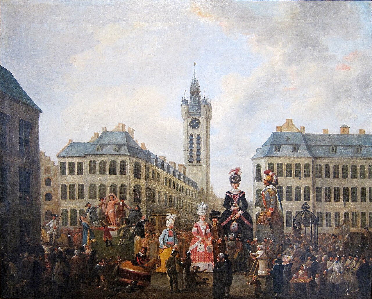Fêtes de Gayant в Дуэ