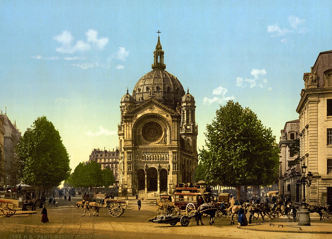 Saint-Augustin, Церкви Парижа, достопримечательности Парижа, Париж, путеводитель по Парижу, что посмотреть в Париже