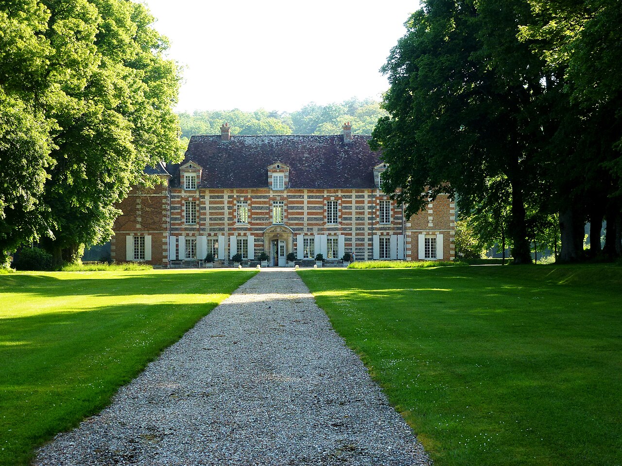 Fontaine-l'Abbé (Eure, Fr) château.JPG