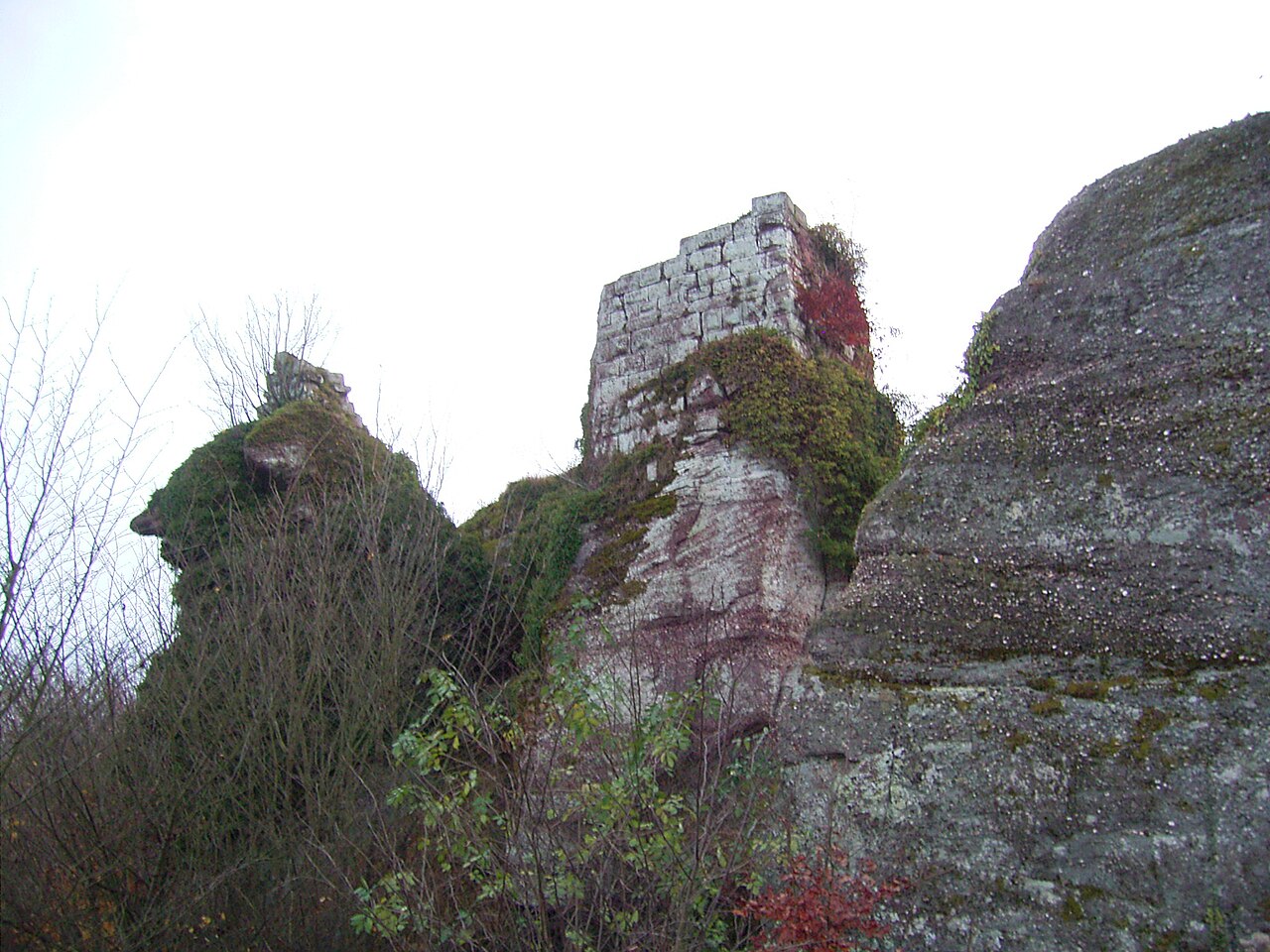 France Oberhaslach Château du Grand Ringelstein - Keep.jpg