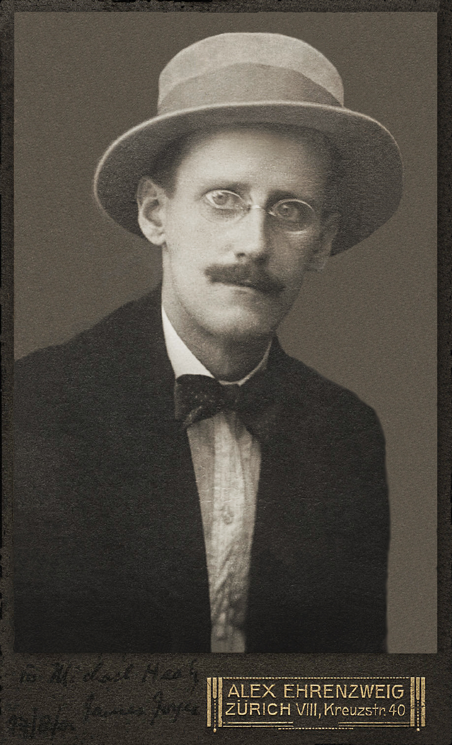 Джейм Джойс в 1916 году