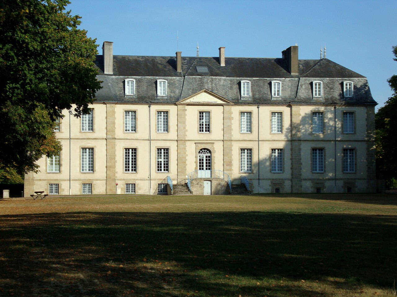 Le château de Landebaudière.
