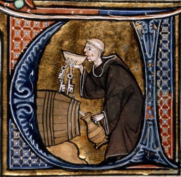 File:Monk tasting wine from a barrel.jpg