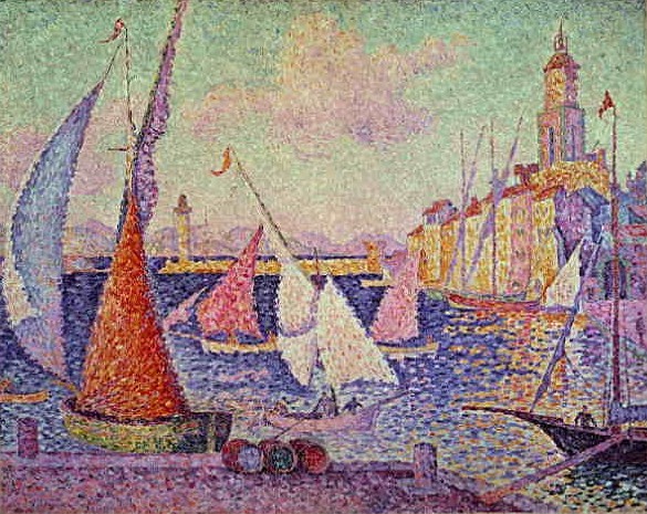 File:Paul Signac Port de Saint-Tropez.jpg Поль Синьяк. Порт Сент-Тропе. 1899 г. Сен-Тропе (Saint-Tropez), Лазурный берег Франции - путеводитель по городу